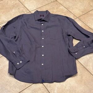 UNTUCKit Men's Charcoal Button Down Shirt